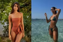 Thân hình nóng bỏng của bạn gái tay đua F1