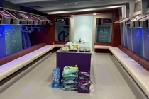 Phòng thay đồ của Nhật Bản sau trận thắng Đức