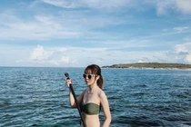 Chèo SUP, lặn biển ngắm san hô ở đảo Phú Quý