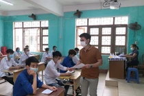 Gần 98% thí sinh đã đến làm thủ tục dự thi tốt nghiệp THPT đợt 2