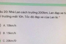 Đề thi “Lan đột biến” khiến Gen Z cạn lời: Đáp án thì đúng nhưng logic nó lạ lắm!