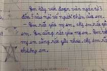 "Lạc đề hay xứng đáng điểm 10", bài văn của cậu bé tiểu học khiến dân mạng thắc mắc
