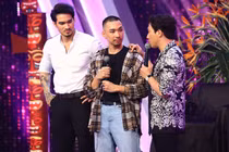 Nhà thiết kế Thái Công hôn bạn trai ở Người ấy là ai