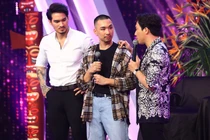 Nhà thiết kế Thái Công hôn bạn trai ở Người ấy là ai