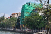 Nhiều công trình có dấu hiệu vi phạm TTXD ở phường Bưởi