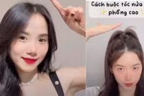 Tạo kiểu tóc “kiwi kiwi” vừa đi học vừa đi chơi