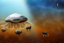 Người ngoài hành tinh giống sứa khổng lồ?