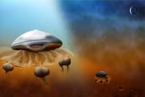 Người ngoài hành tinh giống sứa khổng lồ?