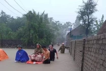 Mưa lũ Nghệ An: 700 ngôi nhà bị ngập, sạt, 1 người bị nước cuốn mất tích