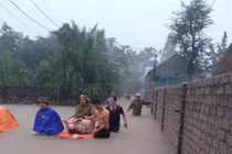 Mưa lũ Nghệ An: 700 ngôi nhà bị ngập, sạt, 1 người bị nước cuốn mất tích