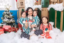 Biểu cảm trái ngược của các nhóc tỳ nhà sao Việt khi đón Noel