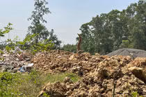 Hà Nội: Ngăn chặn san lấp đất trái phép ở Sài Sơn