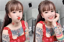 “Thánh nữ xăm mình An Giang” 19 tuổi sở hữu 30 hình xăm giờ ra sao?