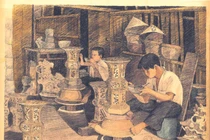 Ký họa tuyệt vời về cuộc sống lao động của người Việt 100 năm trước