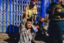 Tạm giữ hình sự đối tượng cầm hung khí tấn công CSGT Đà Nẵng