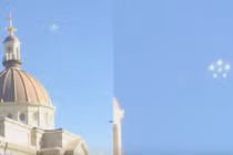 Xôn xao vật thể lạ hình bông hoa nghi UFO ở Mỹ