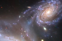 Thiên hà từng va vào thiên hà Milky Way đáng sợ thế nào?