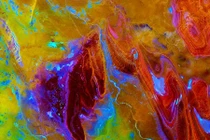 "Ngắm" ảnh địa chất Trái đất sặc sỡ như tranh vẽ