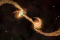 Sửng sốt lỗ đen hàng “khủng” trong hai thiên hà nhỏ