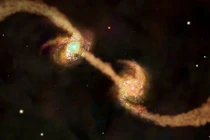 Sửng sốt lỗ đen hàng “khủng” trong hai thiên hà nhỏ