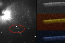 Vật thể lạ nghi UFO xuất hiện trong tinh vân Orion