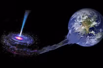 Điều gì xảy ra nếu lỗ đen "quái vật" nằm sát Trái Đất?