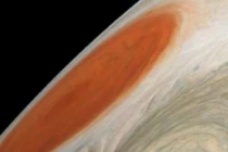 Ảnh bão xoáy cực đẹp, mới nhất trên sao Mộc