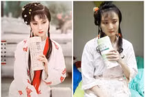 Nữ sinh gây sốt vì quá giống Lâm Đại Ngọc mặc đồ ngủ