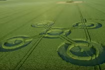 Bí ẩn vòng tròn khổng lồ như con quay spinner ở Wiltshire