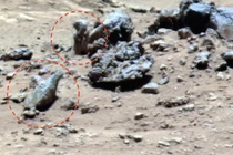 Rùng mình phát hiện chai lọ, tượng sinh vật lạ trên sao Hỏa