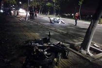 Đà Nẵng: 2 chiến sĩ công an hi sinh khi truy bắt nhóm đua xe cướp giật trong đêm