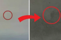 Kinh ngạc cấu trúc hộp lạ ẩn hiện trên bầu trời 