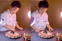 Cậu bé 10 tuổi thành vlogger nhí triệu người mê nhờ tài nấu ăn