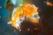 Bắt trọn khoảnh khắc tàn dư siêu tân tinh "ngấu nghiến" nuốt các vì sao 