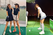 Sao Việt khoe trọn body nóng bỏng khi chơi “môn nhà giàu” 