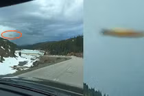 Xôn xao UFO hình đạn đạo bay lượn ở Colorado