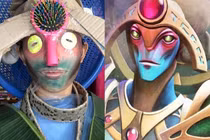 Cười bò màn cosplay Dota 2 phiên bản "cây nhà lá vườn" của nữ game thủ Việt