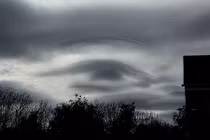 Bí ẩn mây hình con mắt khổng lồ hiện rõ ở Anh