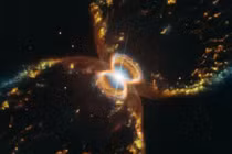 Sửng sốt ảnh mới nhất của Hubble về tinh vân "đồng hồ cát"