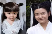 Em bé thiên thần gây sốt với tạo hình Tiểu Long Nữ 