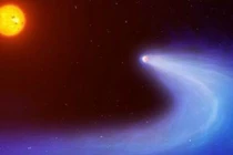 Phát hiện sao chổi GJ 436b tương tác với hành tinh lạ