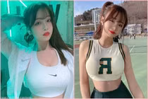 Nữ streamer xứ Hàn mới nổi nhờ nhan sắc và vòng 1 “bốc lửa”