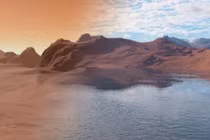 Bí ẩn hồ sao Hỏa bị đá hút nước, chôn vùi trong quá khứ