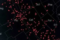 Sửng sốt một dòng sao đang chảy qua thiên hà Milky Way