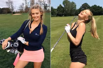 Hotgirl vạn người mê hứa hẹn soán ngôi nữ golf thủ nóng bỏng nhất