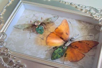 Thế giới côn trùng lung linh từ rác điện tử 