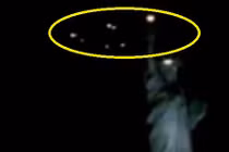 Bí ẩn vật thể lạ bay lượn sát tượng Nữ Thần Tự do 