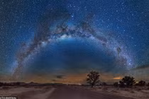 Bầu trời đêm “hóa trang” muôn vẻ kỳ diệu như ở hành tinh khác