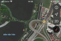 Ngắm Hà Nội “vắng hoe” qua app bản đồ trên iPhone