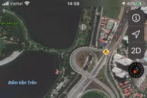 Ngắm Hà Nội “vắng hoe” qua app bản đồ trên iPhone